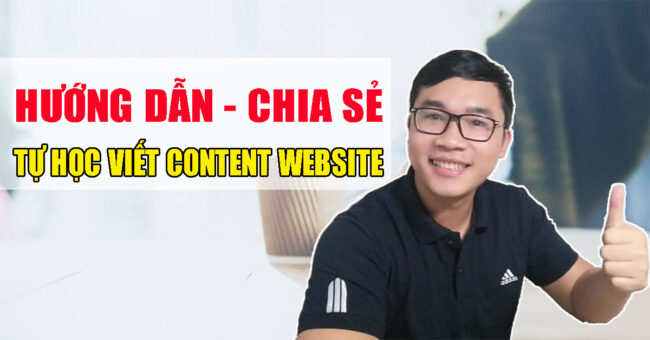 Hướng dẫn chia sẻ tự học viết content website