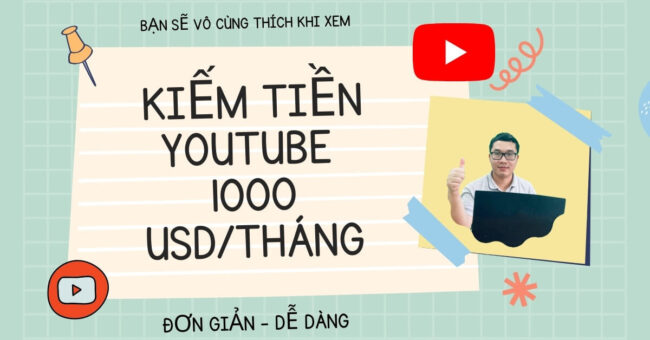 Bí mật kiếm tiền Youtube chủ đề bán content kiếm ngàn đô mỗi tháng