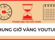 Khung giờ vàng đăng video lên Youtube được nhiều người xem nhất
